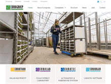 Tablet Screenshot of eurogroep.com